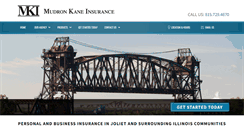 Desktop Screenshot of mudronkaneinsurance.com